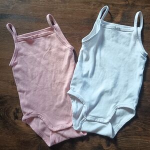 Two H&M Girls Onesies